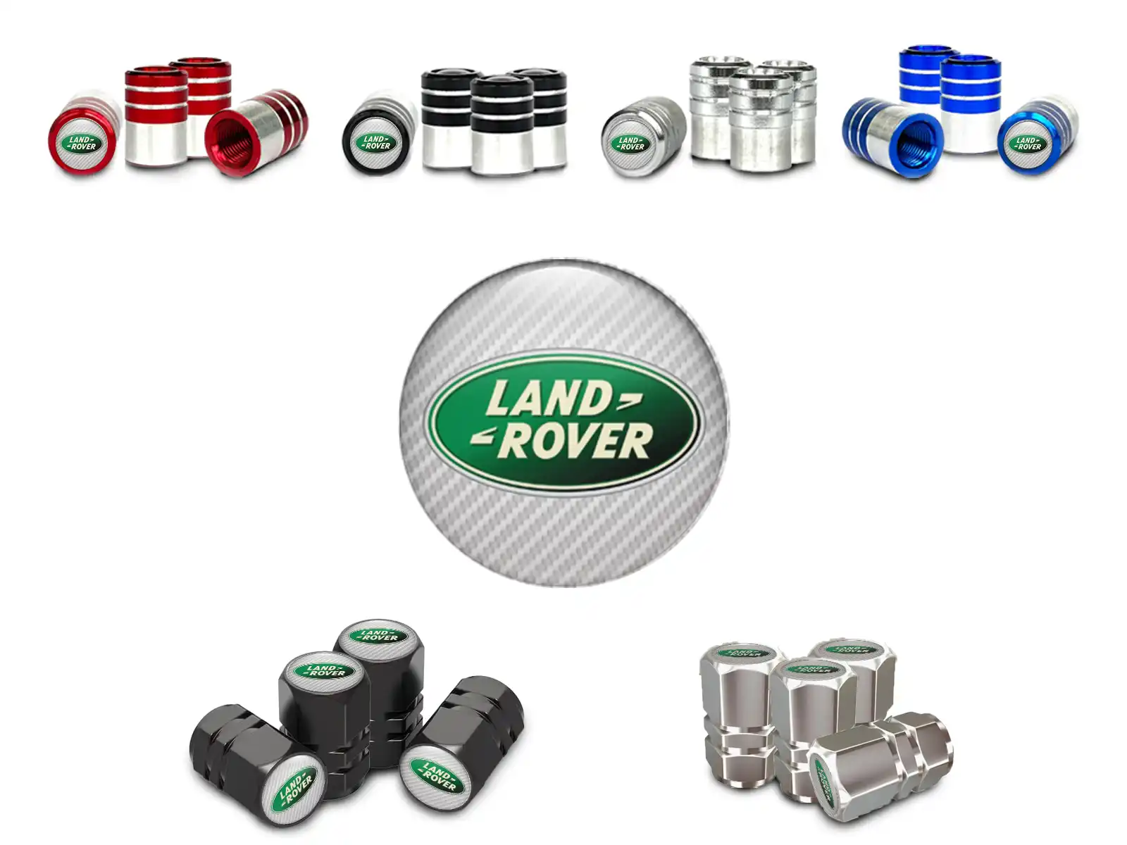 Land Rover Ventilabdeckungen für Fahrräder Edelstahl